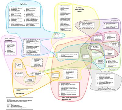 Factors impacting antimicrobial resistance in the South East Asian food system and potential places to intervene: A participatory, one health study